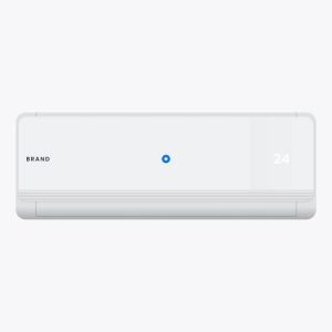 BTU 115V Window-Mounted Air Conditioner with Remote Control White